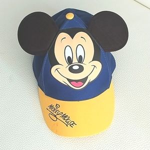 Disney Mickey Mouse blue & yellow ball Cap Adjustable
